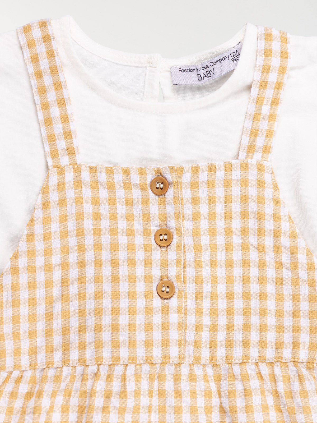 Ensemble salopette t-shirt fille (3-36M)