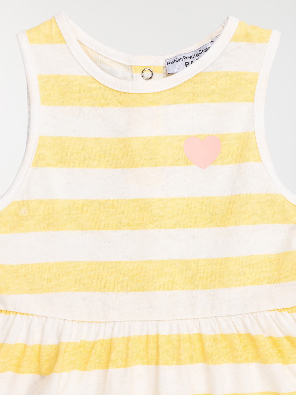 Robe sans manches rayée fille (3-36M)