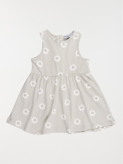 Robe sans manches fleurie...