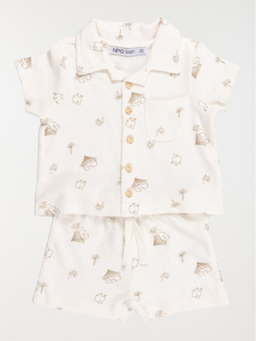 Ensemble chemise et short...