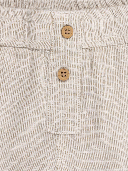 Short garçon écru (6-36M)