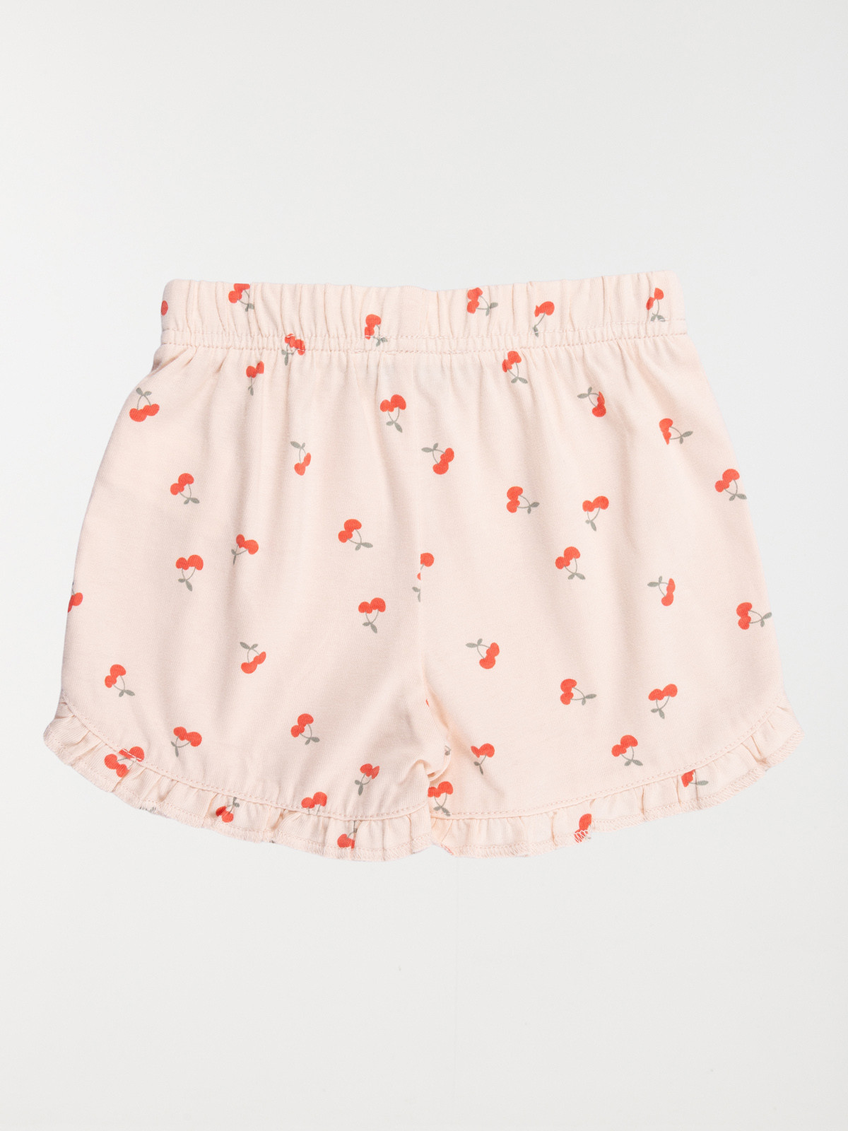 Short basique motif cerise fille (3-36M)