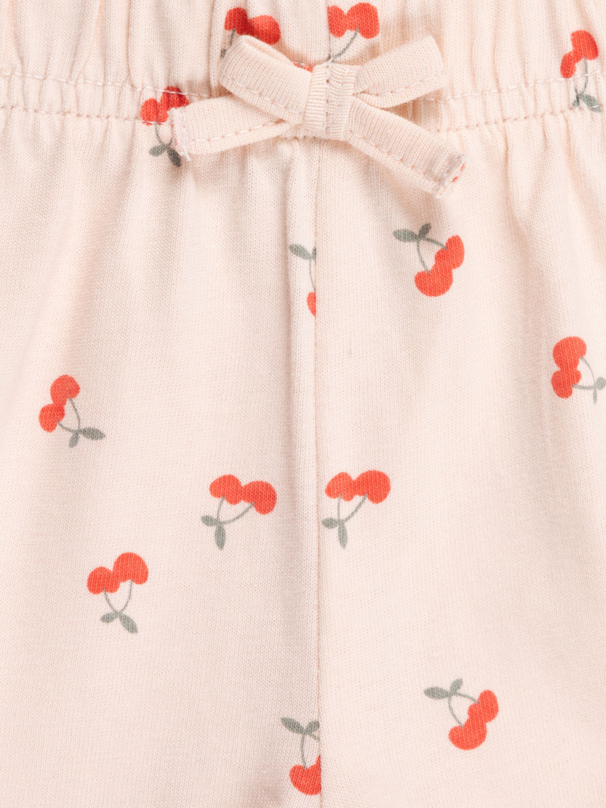 Short basique motif cerise fille (3-36M)