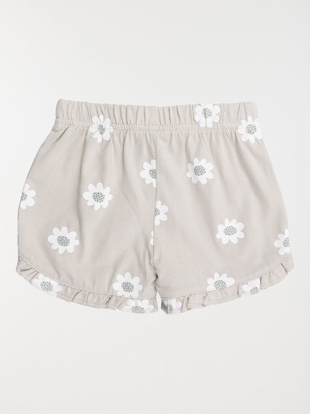 Short motif fleuri fille (3-36M)