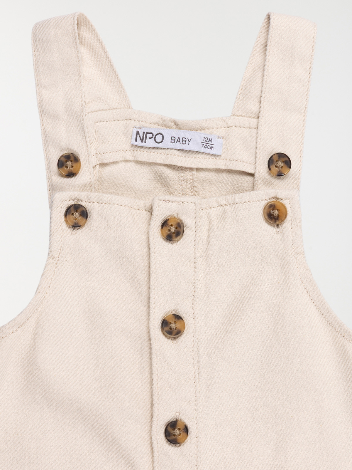 Salopette unie garçon (6-36M) Salopette unie garçon (6-36M)