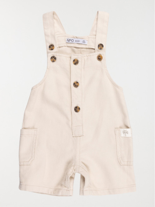 Salopette unie garçon (6-36M) Salopette unie garçon (6-36M)