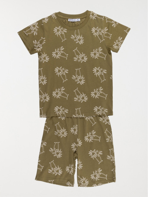 Pyjama court imprimé garçon...