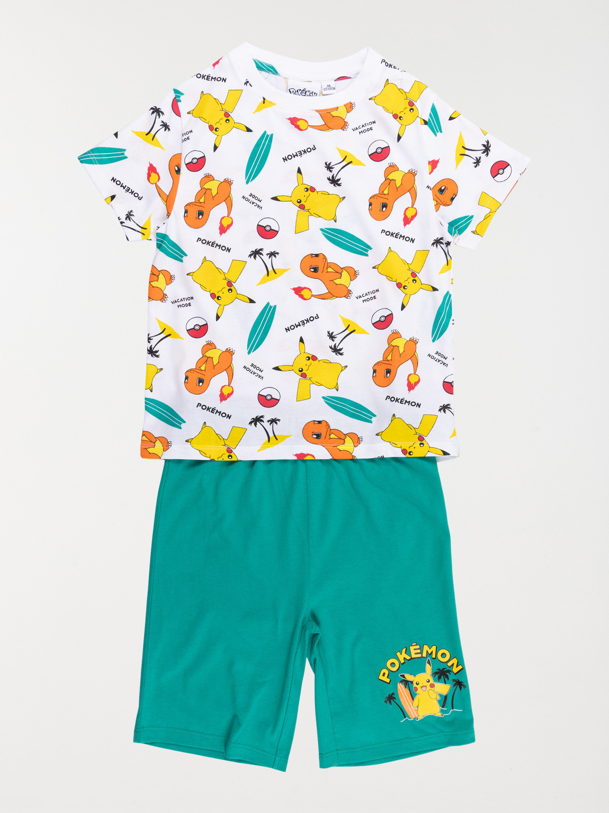Pyjama court Pokémon garçon (3-12A)