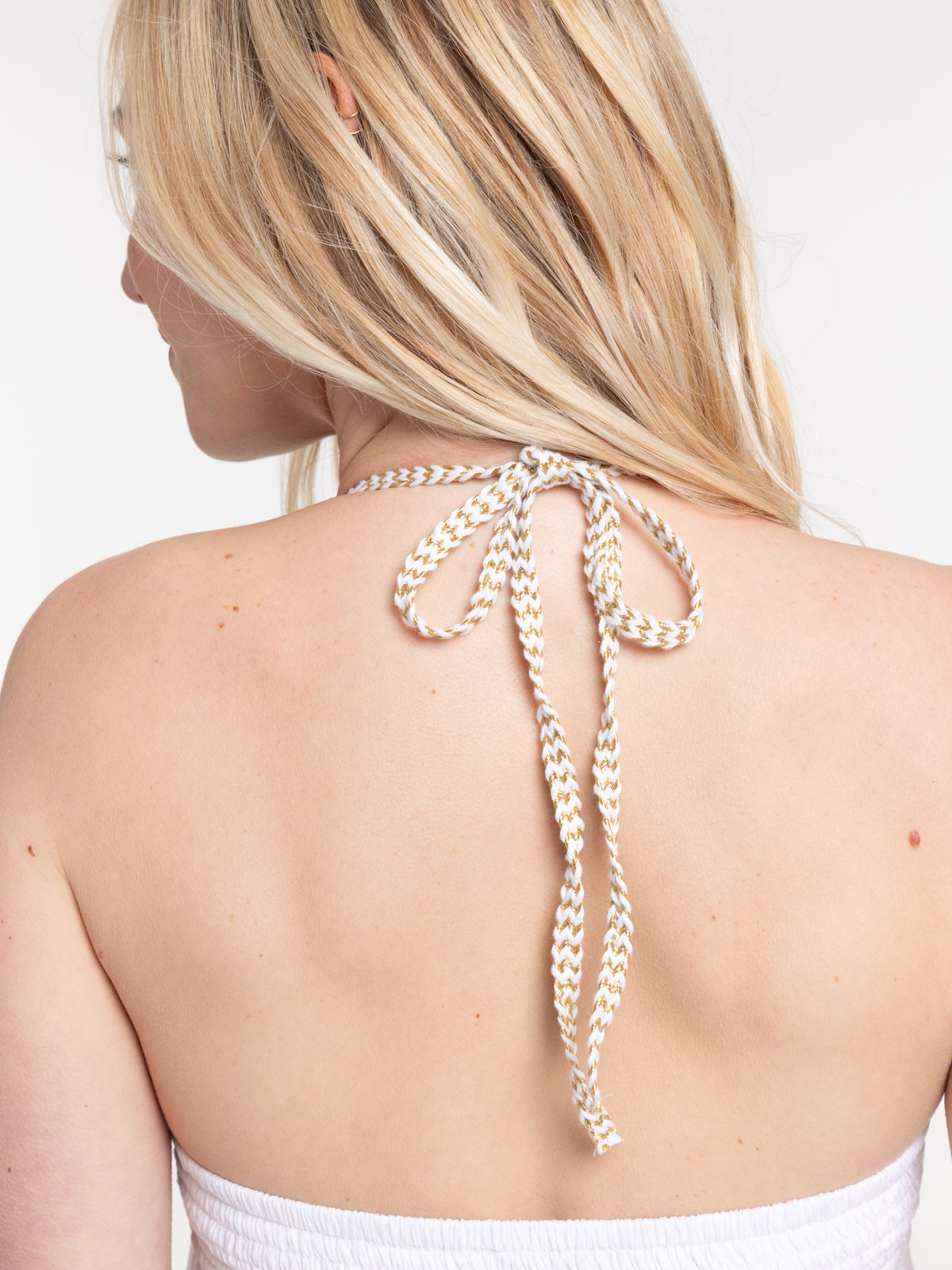 Top dos nu blanc femme Top dos nu blanc femme