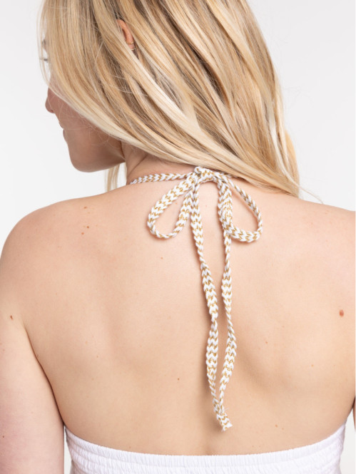 Top dos nu blanc femme Top dos nu blanc femme