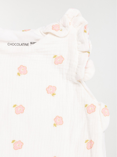 Gigoteuse motif fleuri...