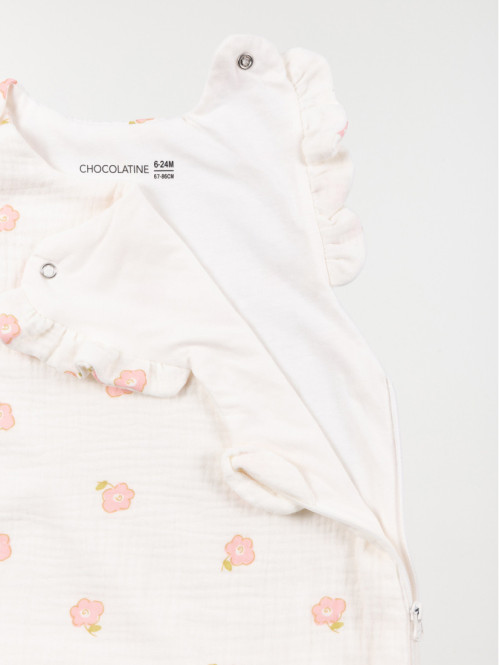 Gigoteuse motif fleuri...