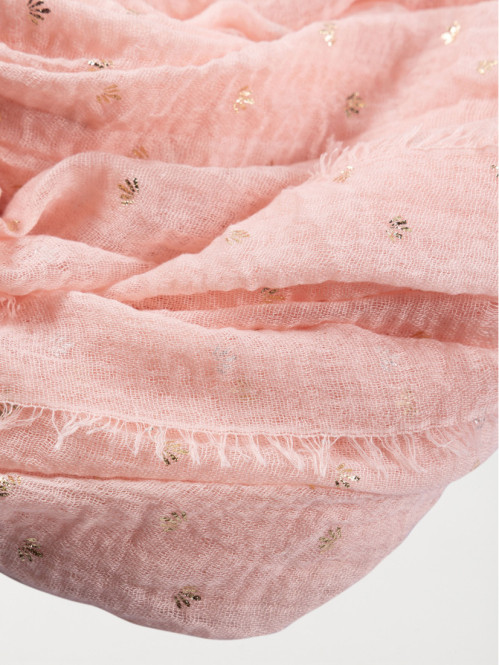 Foulard retro pink motif...