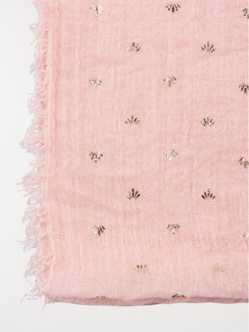 Foulard retro pink motif...