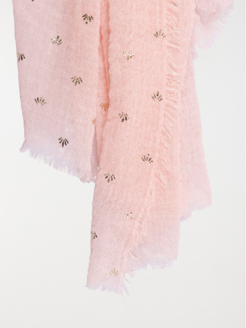 Foulard retro pink motif...