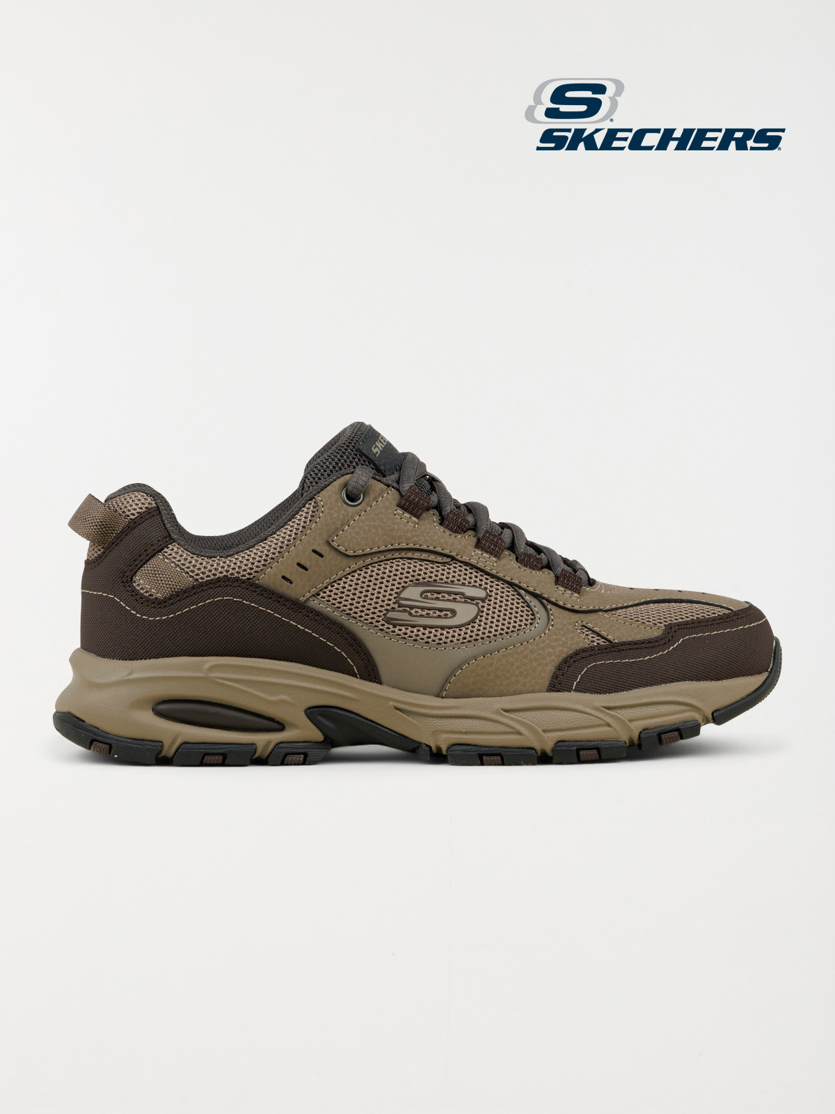 Basket Skechers marron homme (40-46) Basket Skechers marron homme (40-46)