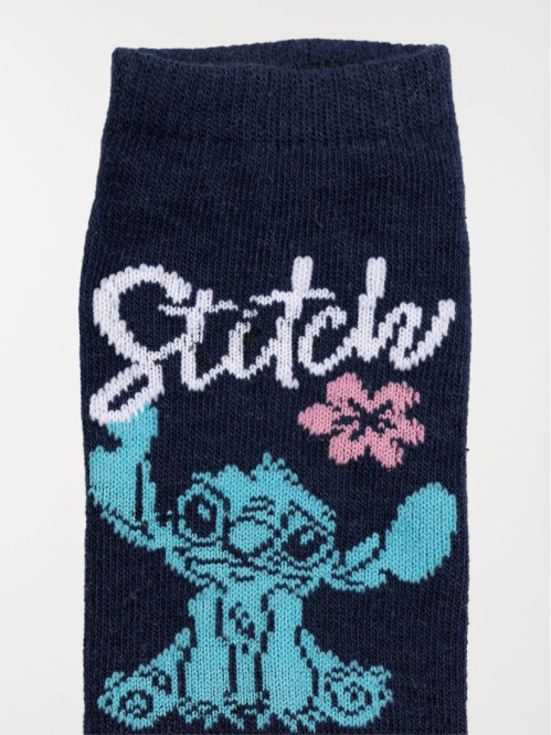 Lot 3 paires chaussettes STITCH fille