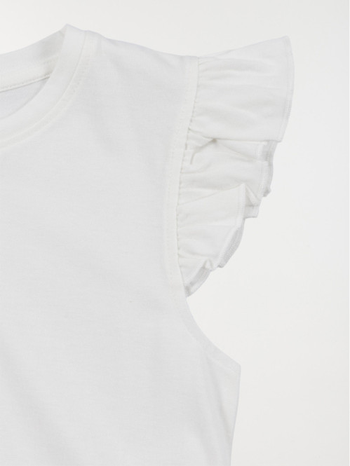 Robe bimatière fleurie...