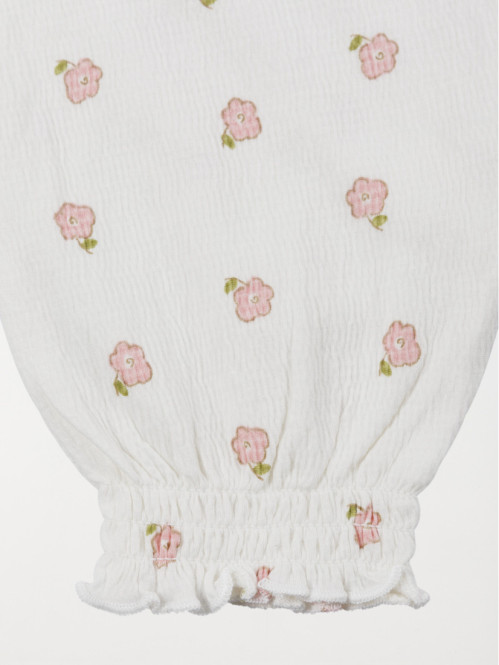 Pantalon imprimé fleuri...