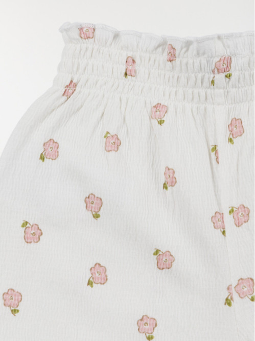 Pantalon imprimé fleuri...