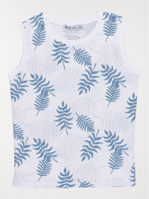 Pyjacourt motif feuillage...