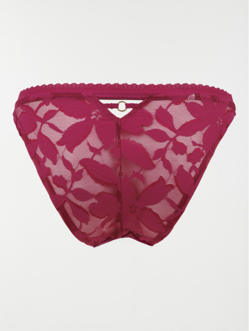 Culotte en dentelle plum...