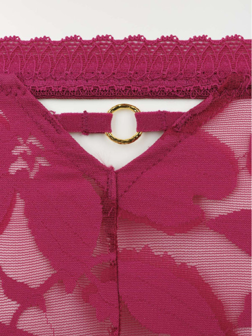 Culotte en dentelle plum...