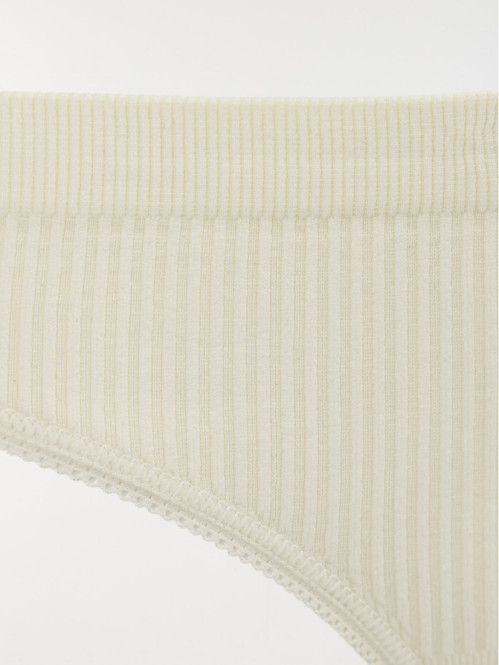 String côtelé ivoire femme...