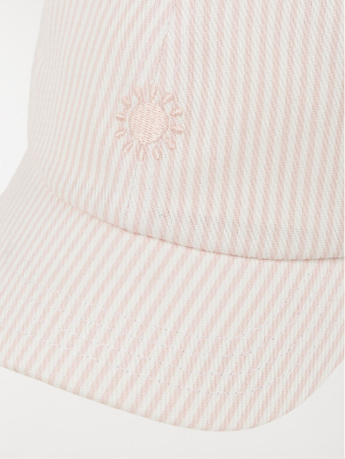Casquette rayée soleil...
