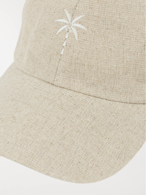 Casquette palmier brodé homme