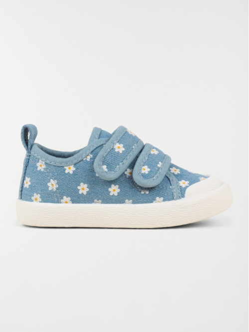 Tennis toile motif fleur...