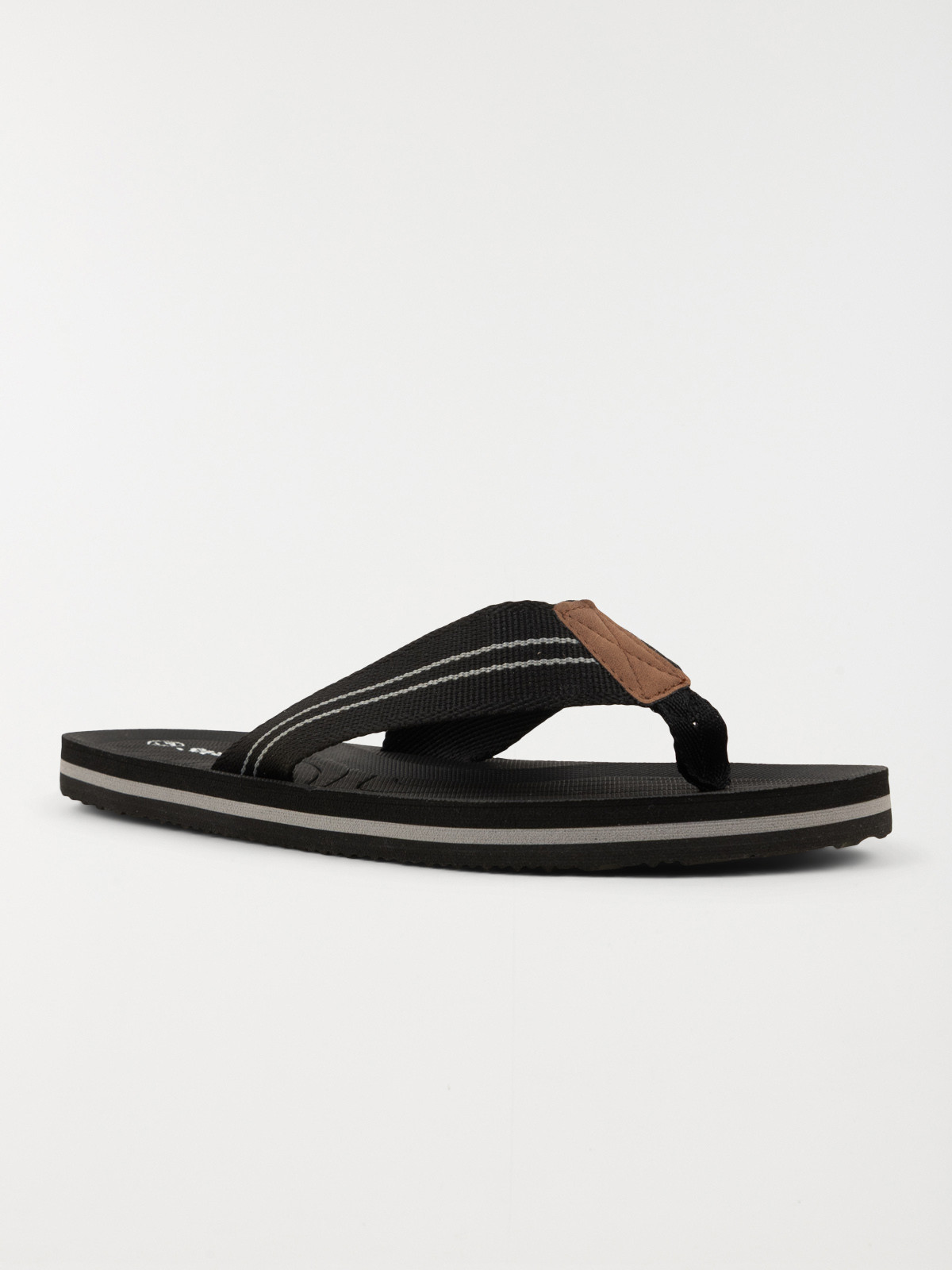 Tongs couleur noire homme (41-46)