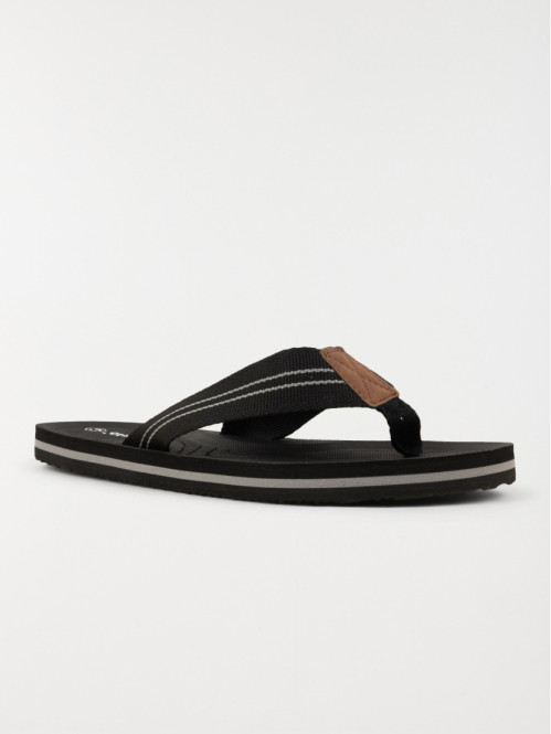 Tongs couleur noire homme...