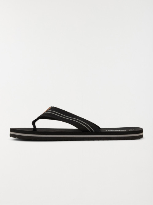 Tongs couleur noire homme...