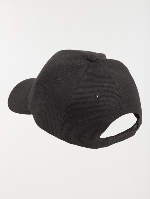 Casquette noire femme