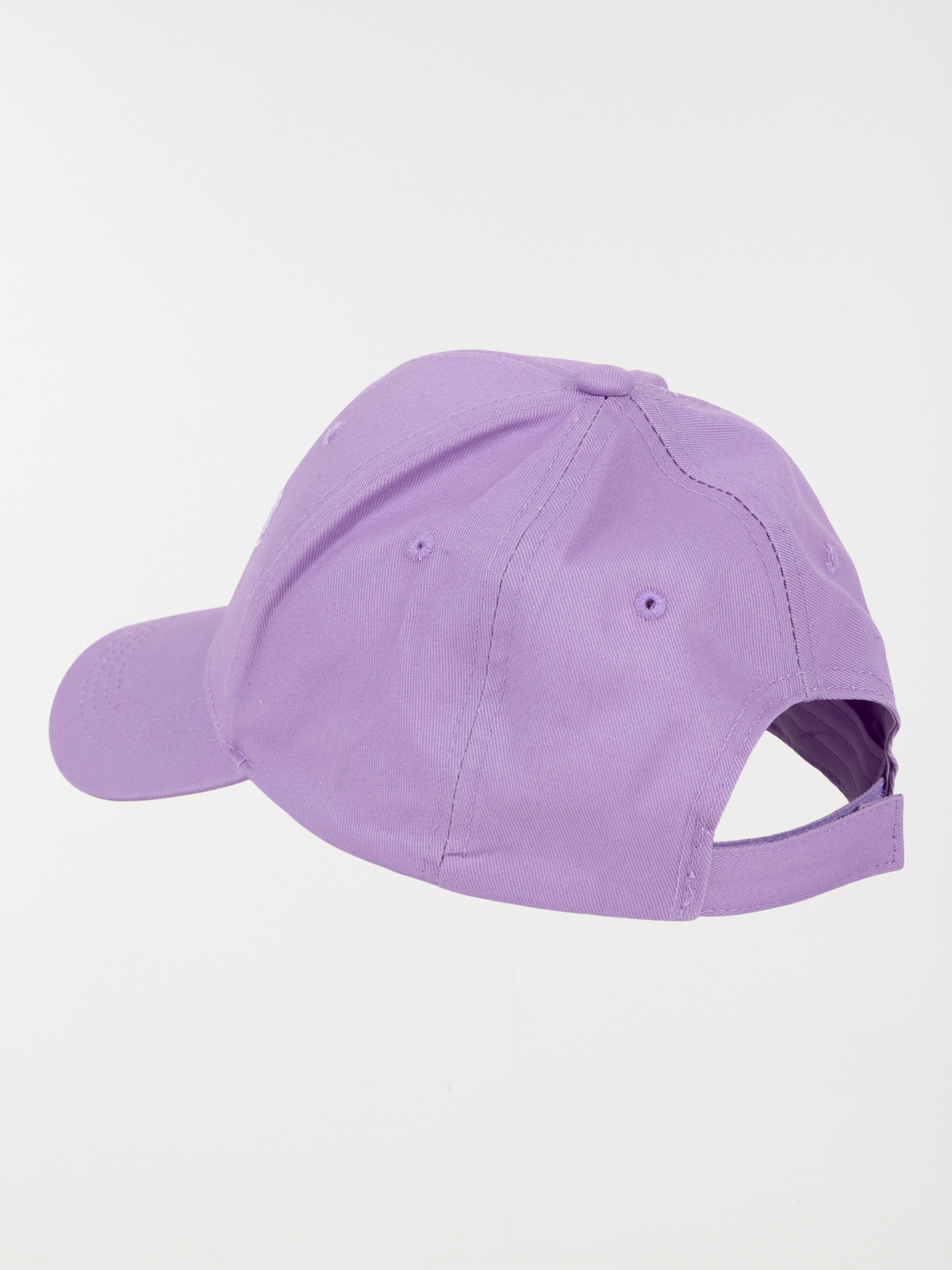 Casquette lilas message brodé femme