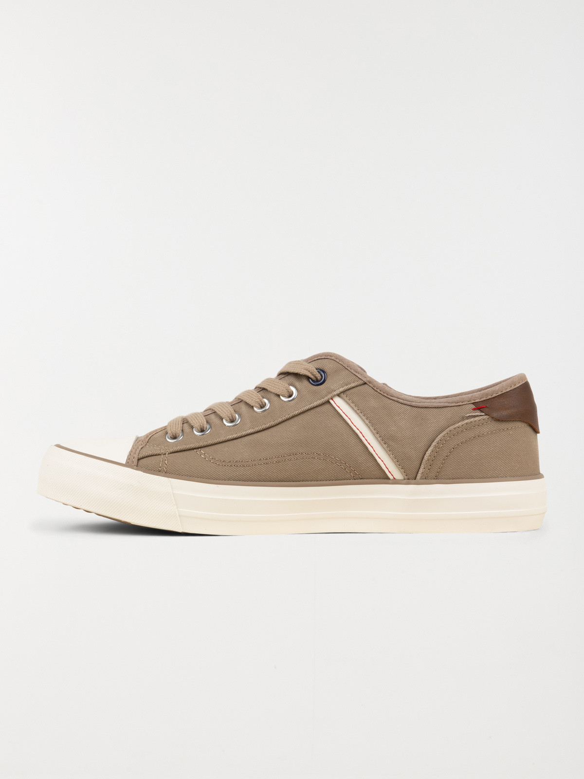 Tennis en toile homme taupe (40-45)