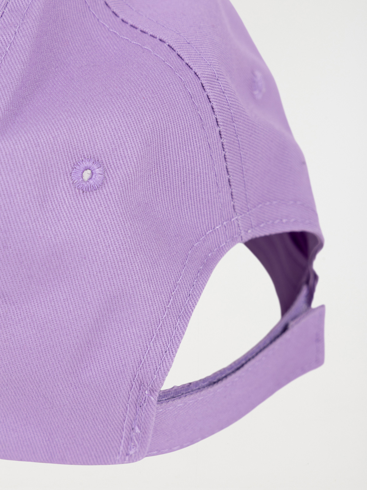 Casquette lilas message brodé femme