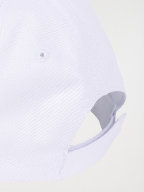 Casquette blanche message brodé femme Casquette blanche message brodé femme