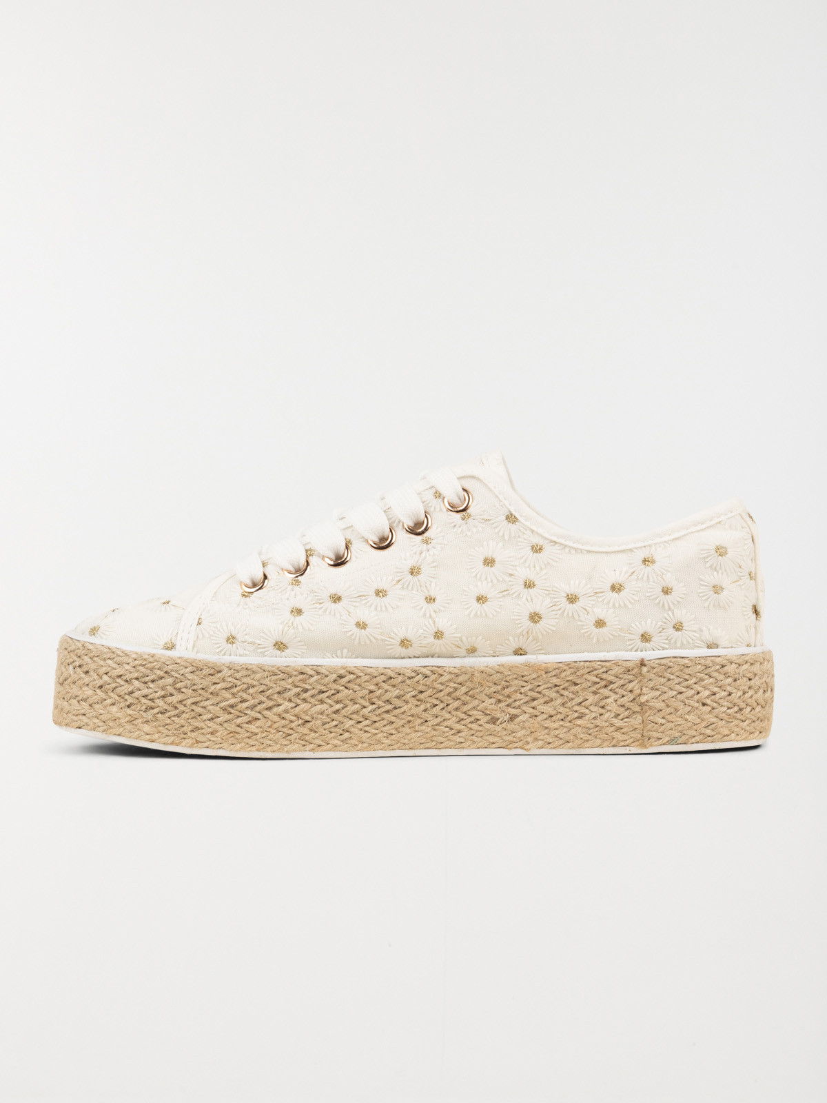 Tennis brodée plateforme femme (36-41)