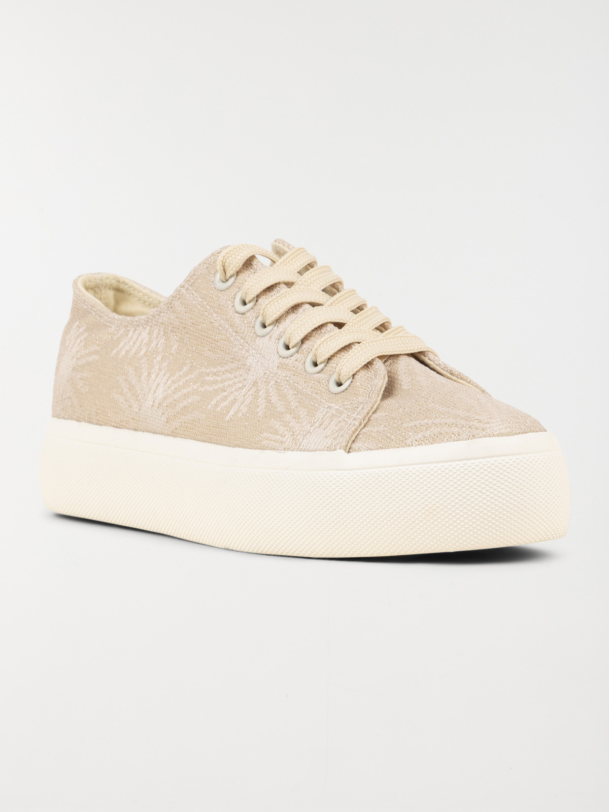 Tennis toile plateforme femme (36-41)