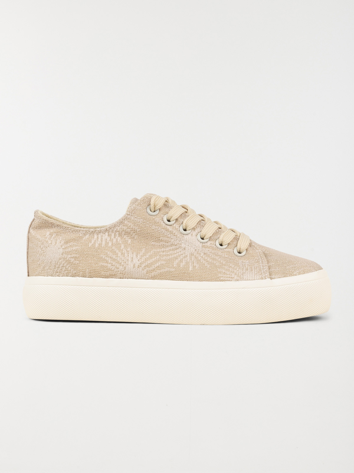 Tennis toile plateforme femme (36-41)