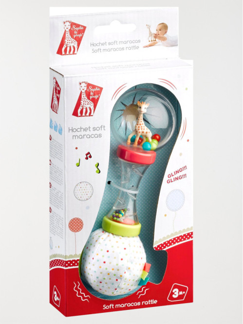 Hochet maracas Sophie la girafe