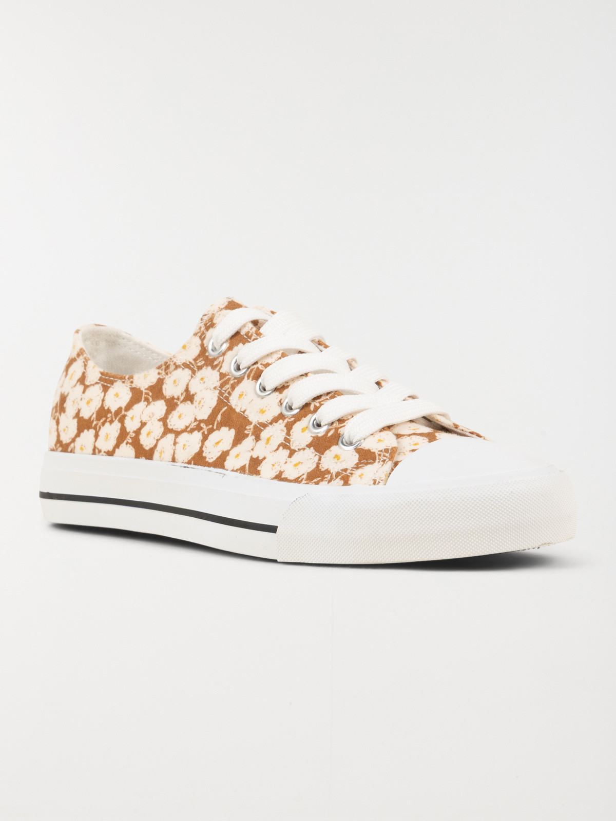 Tennis toile fleurie femme (36-41)