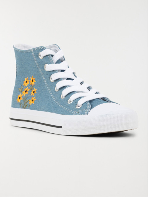 Basket toile montante femme...