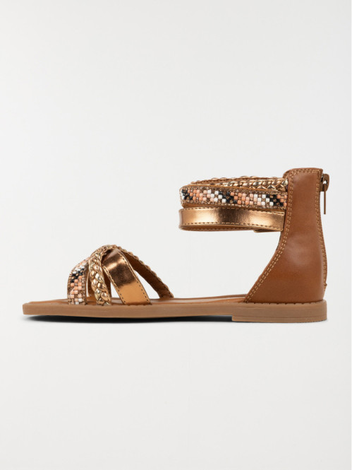 Sandales montantes fille (31-36) Sandales montantes fille (31-36)