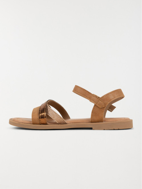 Sandales coloris camel...