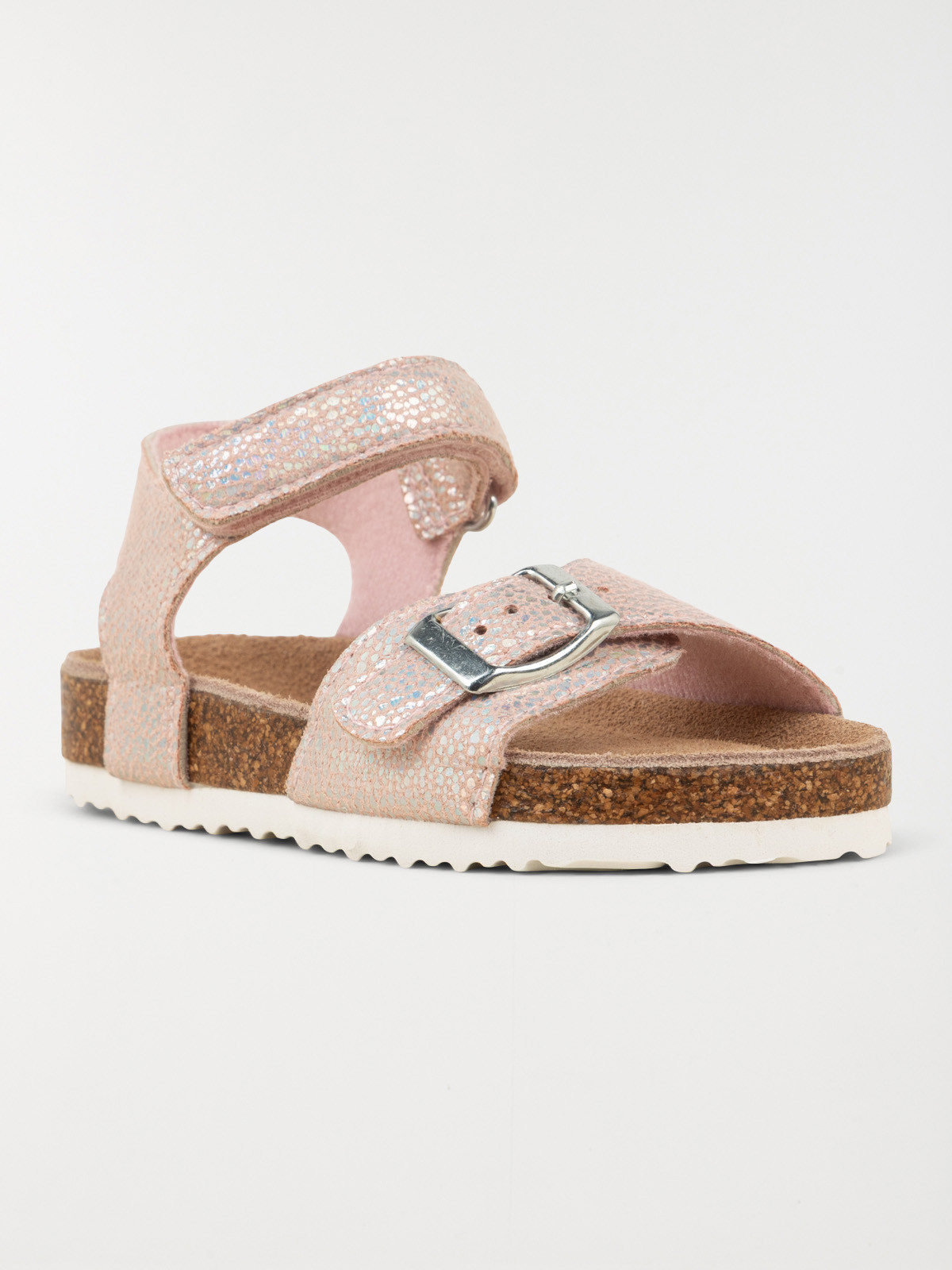 Sandales roses scratch fille (24-30) Sandales roses scratch fille (24-30)