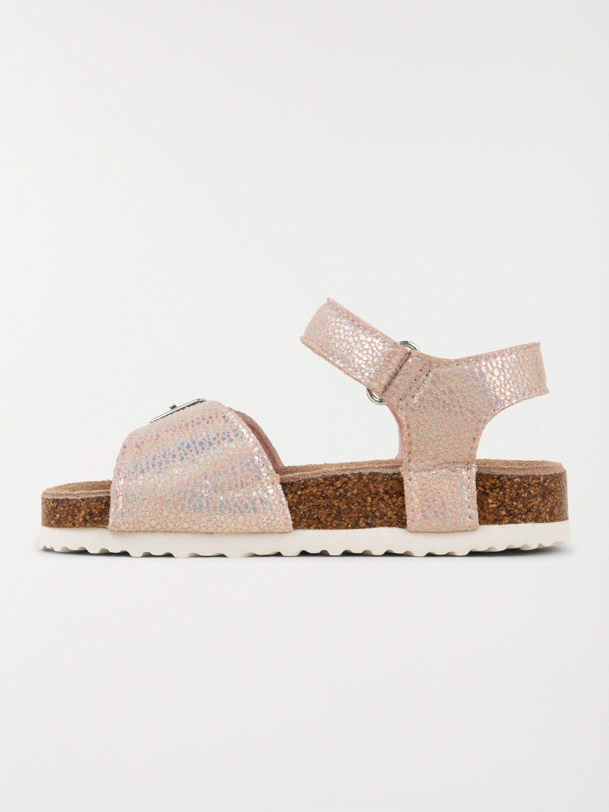 Sandales roses scratch fille (24-30) Sandales roses scratch fille (24-30)