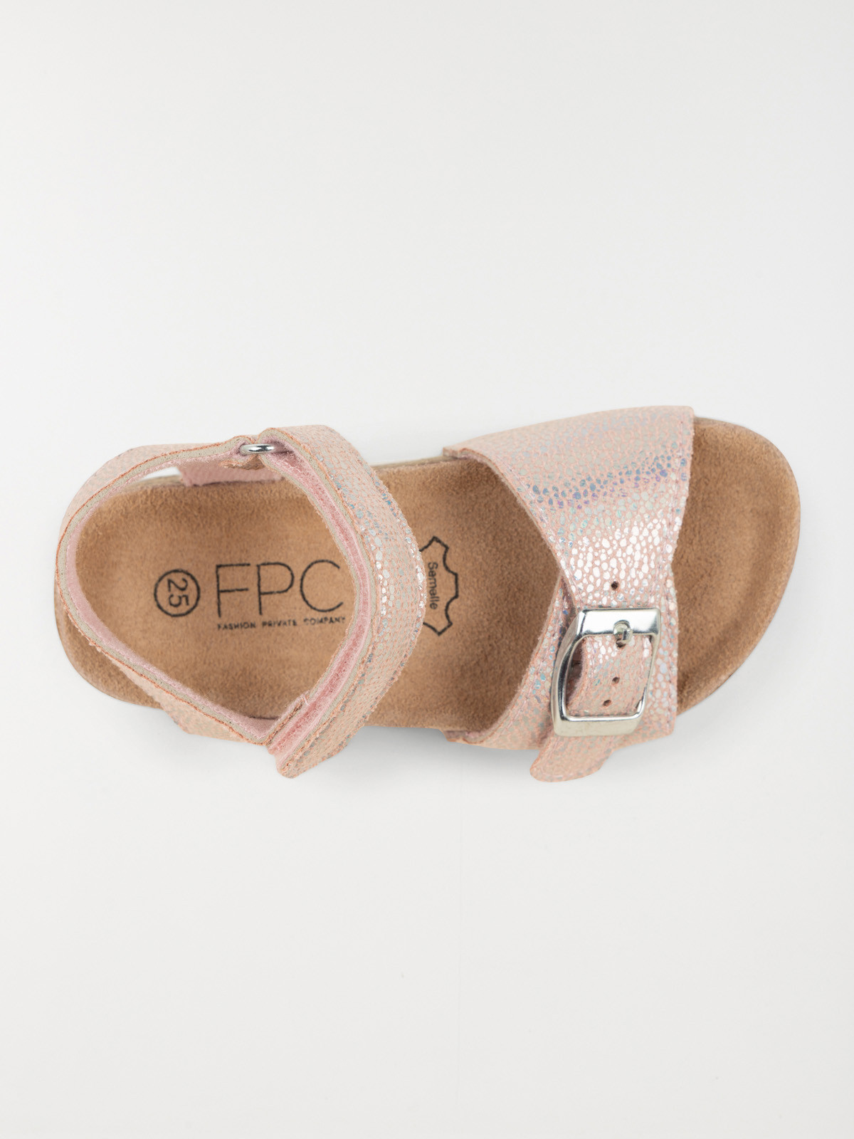 Sandales roses scratch fille (24-30) Sandales roses scratch fille (24-30)